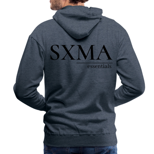 Männer Premium Hoodie - Jeansblau